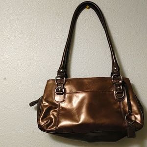 Metalic brown purse